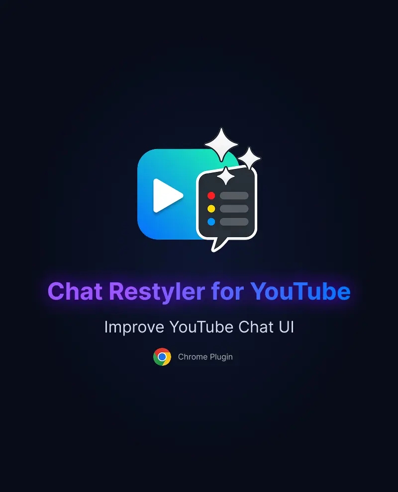 Aperçu du projet Chat Restyler for YouTube